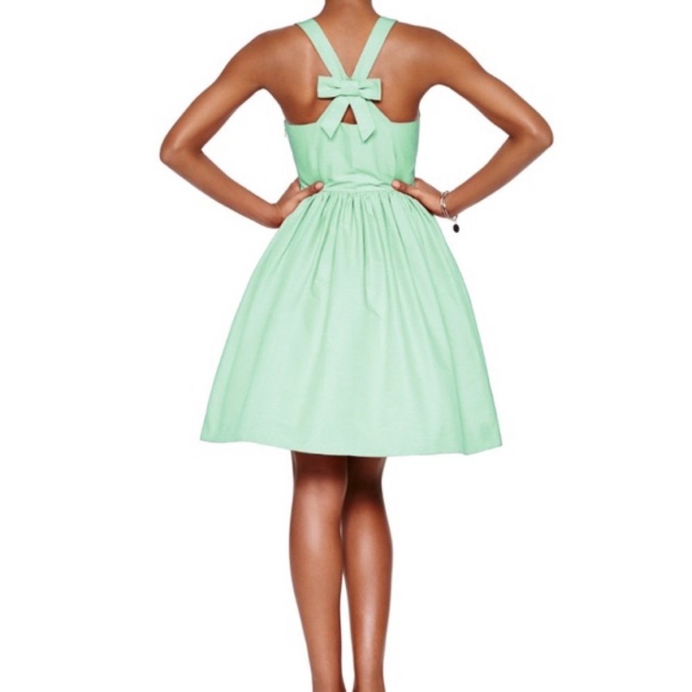 Kate Spade Tanner fit and flare bow dress size 2